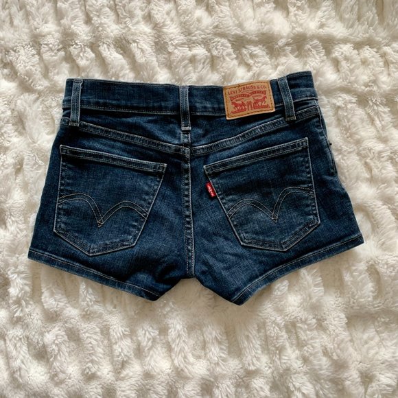 LEVI'S | Denim Blue Shorts - Picture 2 of 4
